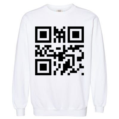 Fuc K You Q R Code Garment-Dyed Sweatshirt