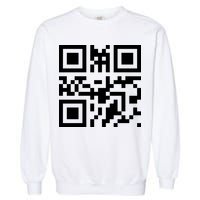 Fuc K You Q R Code Garment-Dyed Sweatshirt