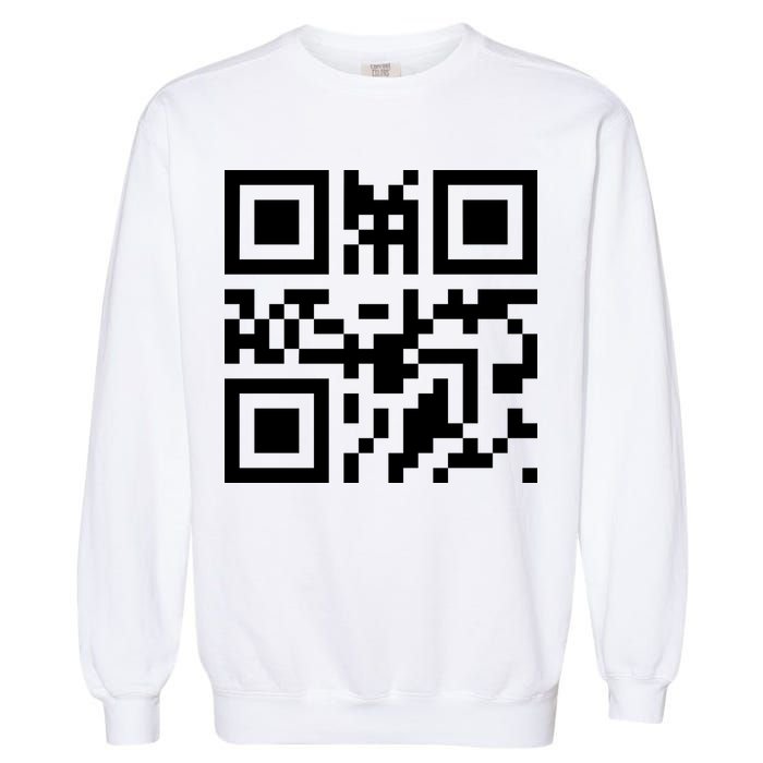 Fuc K You Q R Code Garment-Dyed Sweatshirt