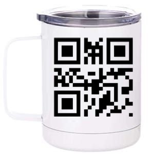 Fuc K You Q R Code 12 oz Stainless Steel Tumbler Cup