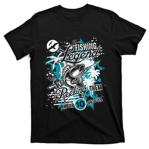 Fishing Legend 10th Birthday Fishing T-Shirt