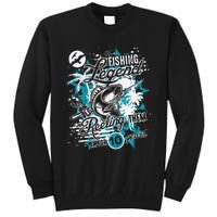 Fishing Legend 10th Birthday Fishing Tall Sweatshirt