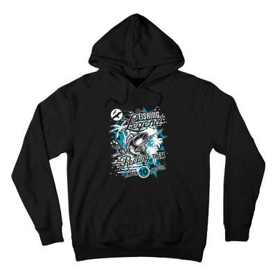 Fishing Legend 10th Birthday Fishing Tall Hoodie