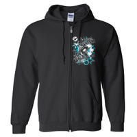 Fishing Legend 10th Birthday Fishing Full Zip Hoodie