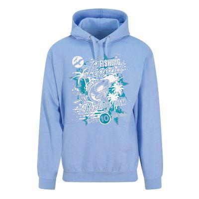 Fishing Legend 10th Birthday Fishing Unisex Surf Hoodie