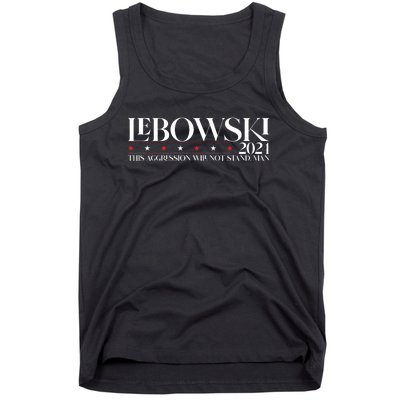 Funny Lebowski 2024 Political Election Vote 2024 Tank Top