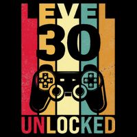 Funny Level 30 Unlocked Him BDay Turning 30th Birthday Impact Tech Backpack