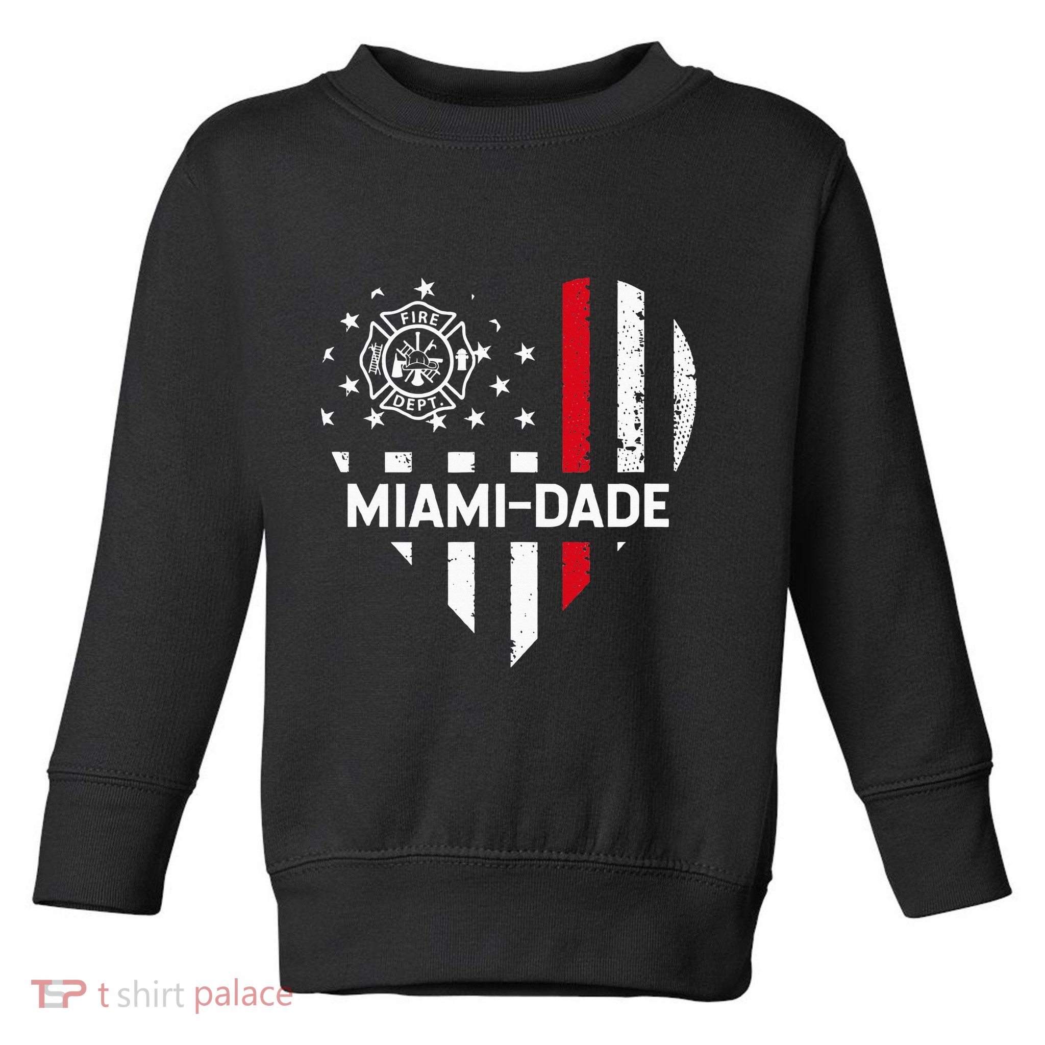 Firefighter Love 4th Of July Usa Flag Toddler Sweatshirt