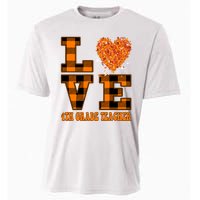 Fall Love 4th Grade Teacher Autumn 2024 Cooling Performance Crew T-Shirt