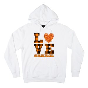 Fall Love 4th Grade Teacher Autumn 2024 Hoodie