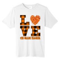 Fall Love 4th Grade Teacher Autumn 2024 Tall Fusion ChromaSoft Performance T-Shirt