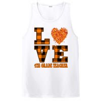 Fall Love 4th Grade Teacher Autumn 2024 PosiCharge Competitor Tank