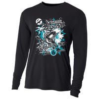 Fishing Legend 6th Birthday Fishing Cooling Performance Long Sleeve Crew