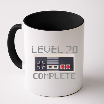 Funny Level 70 Complete Retro Gamer 70th Birthday 1 Mug
