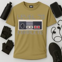 Funny Level 70 Complete Retro Gamer 70th Birthday 1 Cooling Performance Crew T-Shirt
