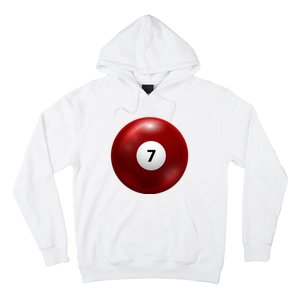 Funny Lucky 7 Ball Hoodie