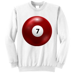 Funny Lucky 7 Ball Sweatshirt