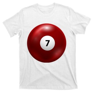 Funny Lucky 7 Ball T-Shirt