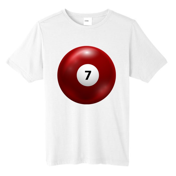 Funny Lucky 7 Ball Tall Fusion ChromaSoft Performance T-Shirt