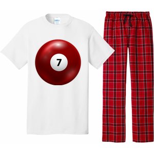 Funny Lucky 7 Ball Pajama Set