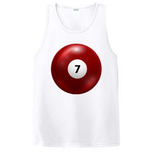 Funny Lucky 7 Ball PosiCharge Competitor Tank