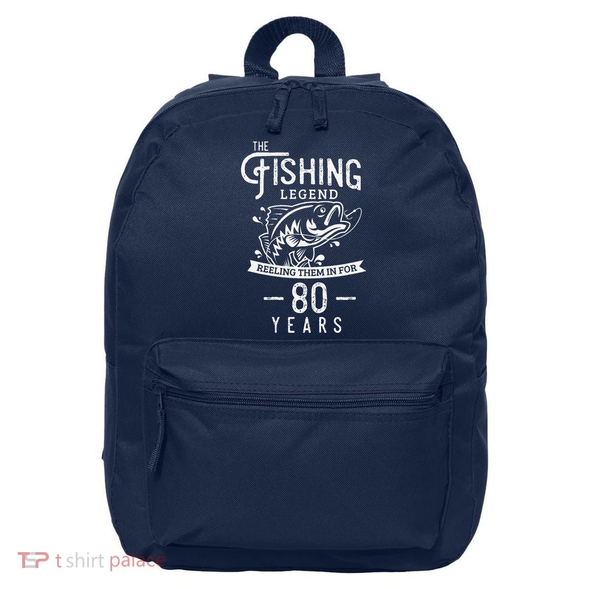 Fishing Legend 80 Years Old Birthday Gift For Fisherman 16 in Basic Backpack