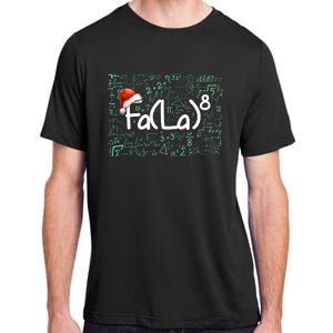 Fa La 8 Funny Christmas Song Math Teacher Student Adult ChromaSoft Performance T-Shirt