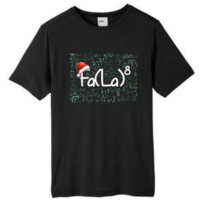 Fa La 8 Funny Christmas Song Math Teacher Student Tall Fusion ChromaSoft Performance T-Shirt