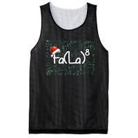 Fa La 8 Funny Christmas Song Math Teacher Student Mesh Reversible Basketball Jersey Tank