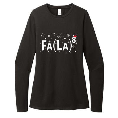 Fa La 8 Math Teacher Christmas Fa La La Womens CVC Long Sleeve Shirt