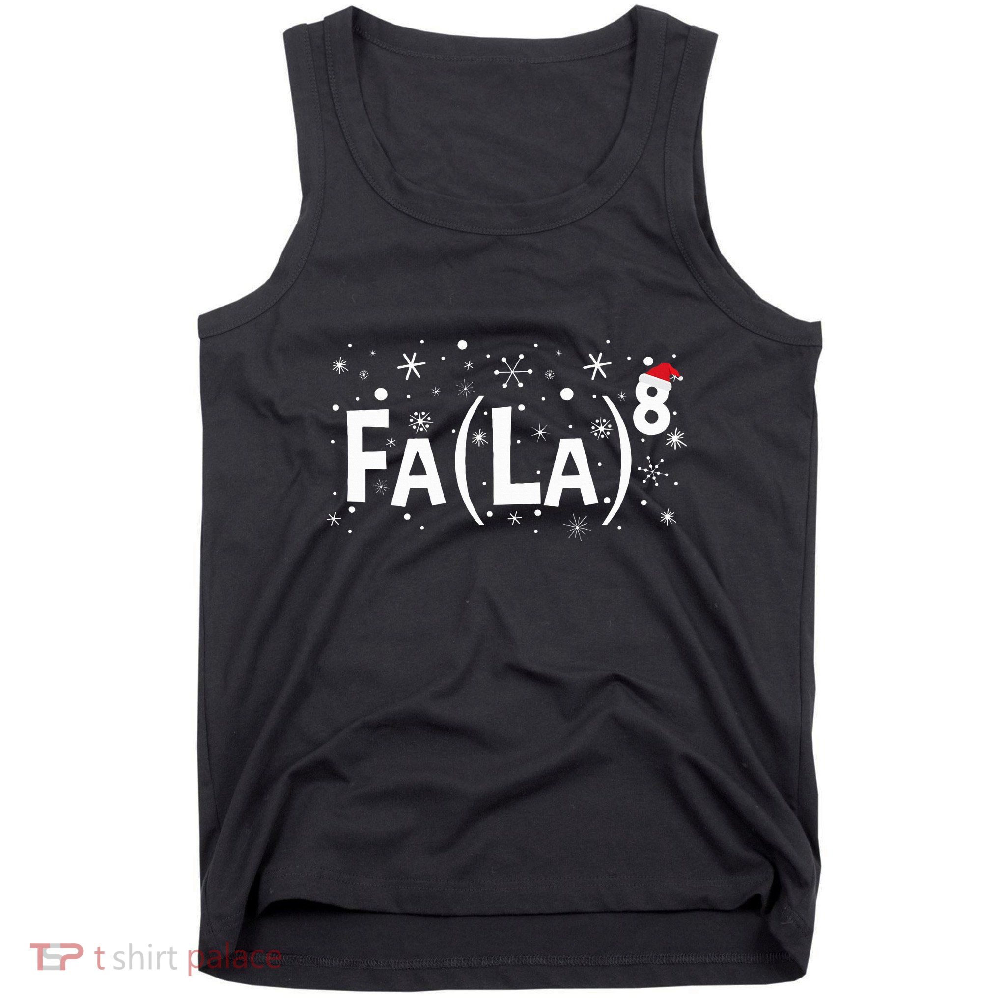Fa La 8 Math Teacher Christmas Fa La La Tank Top