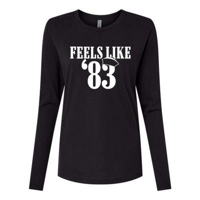 Feels Like 83 Womens Cotton Relaxed Long Sleeve T-Shirt