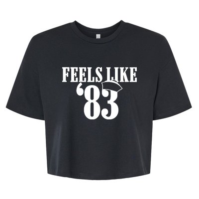 Feels Like 83 Bella+Canvas Jersey Crop Tee