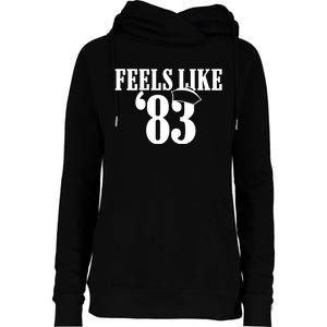 Feels Like 83 Womens Funnel Neck Pullover Hood