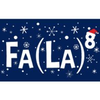 Fa La 8 Math Teacher Christmas Fa La La Bumper Sticker