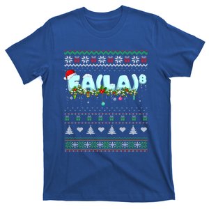 Fa (La) 8 Ice Music Teacher Christmas Ugly Santa Cute Gift T-Shirt