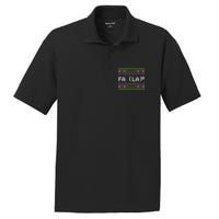 Fa La 8 Funny Christmas Santa Math Teacher Xmas PosiCharge RacerMesh Polo