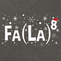 Fa La 8 Shirt - Math Teacher Christmas Shirt Fa La La Cotton Canvas Backpack