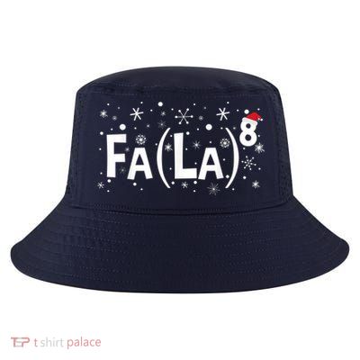 Fa La 8 Shirt - Math Teacher Christmas Shirt Fa La La Cool Comfort Performance Bucket Hat