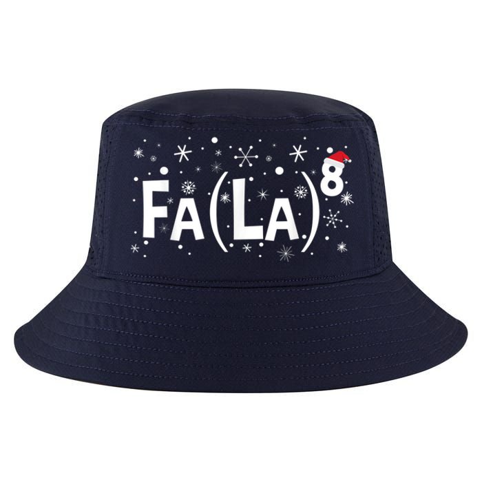 Fa La 8 Shirt - Math Teacher Christmas Shirt Fa La La Cool Comfort Performance Bucket Hat