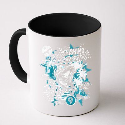 Fishing Legend 9th Birthday Fishing Mug