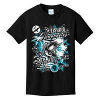 Fishing Legend 9th Birthday Fishing Kids T-Shirt