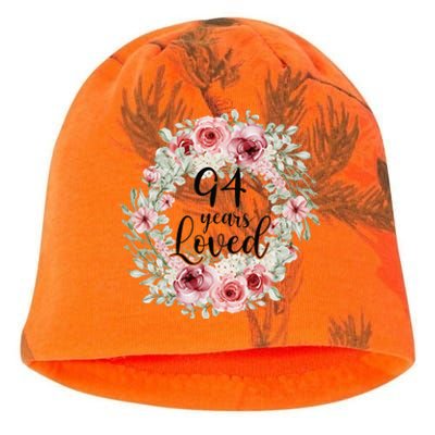 Floral Loved 94 Year Old 94th Birthday Gifts Mom Mothers Day Gift Kati - Camo Knit Beanie