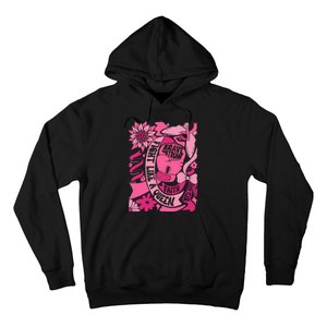 Fight Like A Queen Brave And Strong Breast Cancer Hoodie