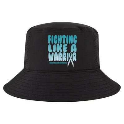 Fighting Like A Warrior! Sexual Assault Awareness Gift Cool Comfort Performance Bucket Hat