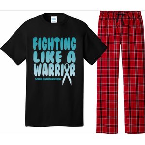 Fighting Like A Warrior! Sexual Assault Awareness Gift Pajama Set