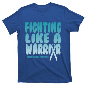 Fighting Like A Warrior! Sexual Assault Awareness Gift T-Shirt