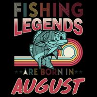 Fishing Legends Are Born In August Bucket Hat