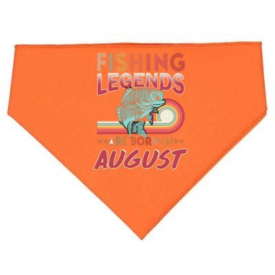 Fishing Legends Are Born In August USA-Made Doggie Bandana