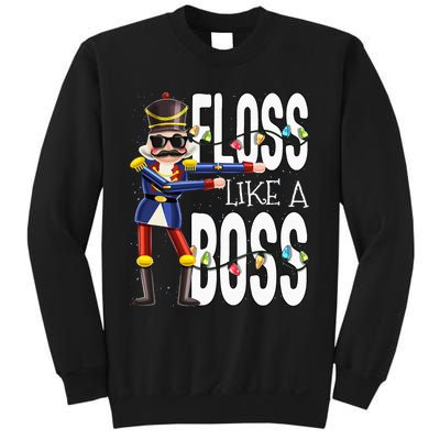 Floss Like A Boss Flossing Nutcracker Christmas Floss Like A Boss Flos Sweatshirt